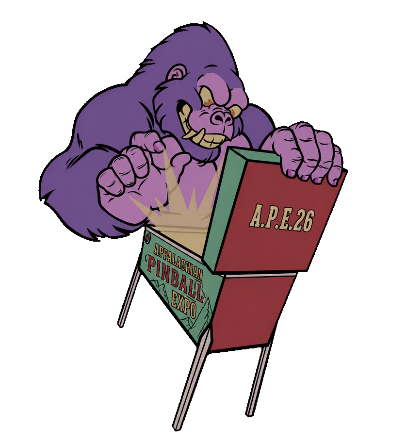 Appalachian Pinball Expo splash banner